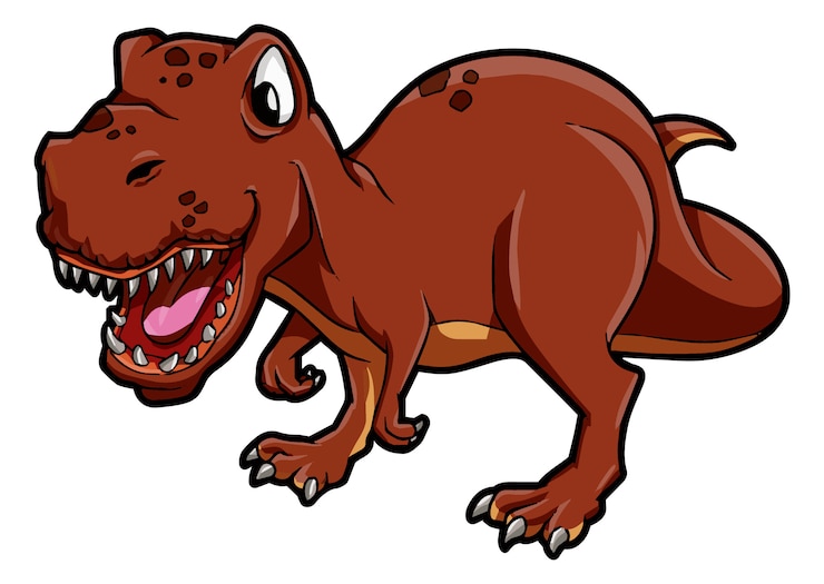 Vecteur tyrannosaurus prêt à attaquer