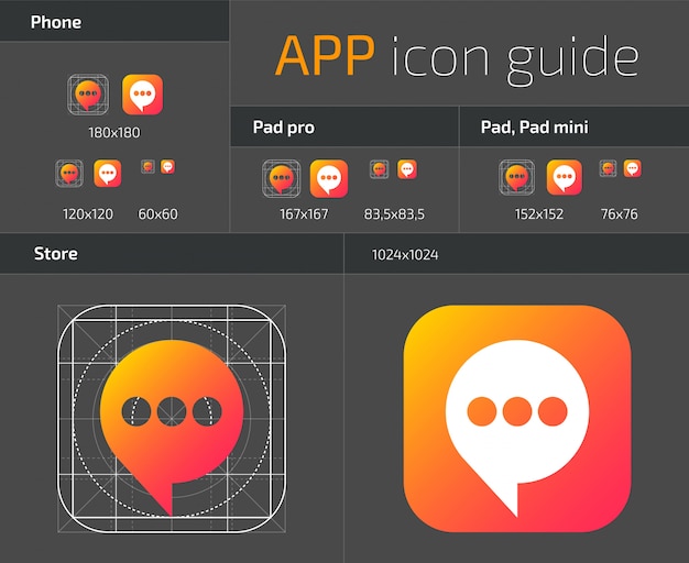 UI IOS directives de conception des icônes de boutons