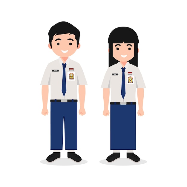 Uniforme de collège indonésien