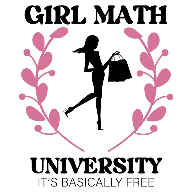 Vecteur université de mathématiques pour filles