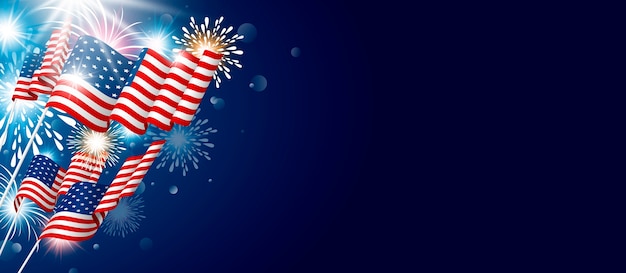 USA 4 juillet fête de l&#39;indépendance