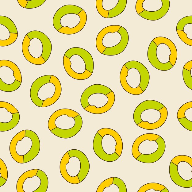 Utilisation polyvalente de modèle sans couture Conception abstraite de fond coloré