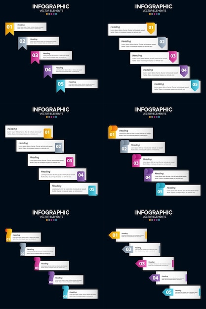 Utilisez Des Infographies Vectorielles Pour Améliorer L'efficacité De La Présentation De Votre Entreprise