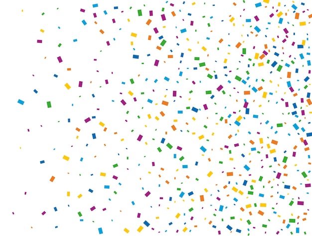 Vacances rectangulaire confettis lumière arc-en-ciel paillettes confettis fond coloré texture festive