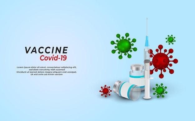 Vaccin Contre Le Coronavirus Pandémie De Covid19 épidémie De Soins De Santé Et Concept Médical