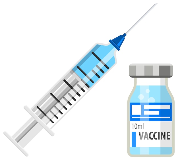 vaccin et seringue