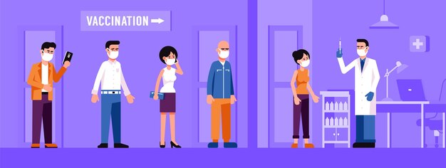 Vaccination de masse contre le covid-19