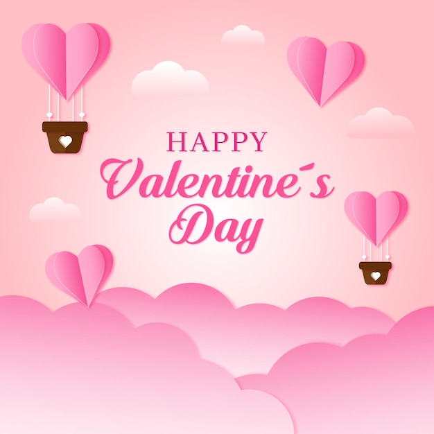 Valentine carte de voeux