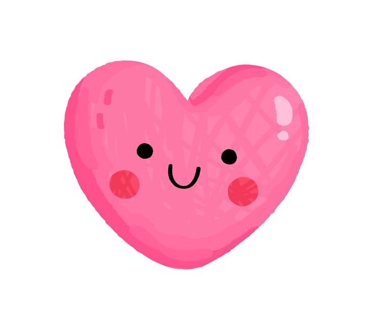 Vecteur valentine's day éléments ensemble vectoriel enveloppe cadeau cœur dessert messages bonbons et autres décorations traditionnelles style dessin animé parfait pour les autocollants et les cartes de vœux