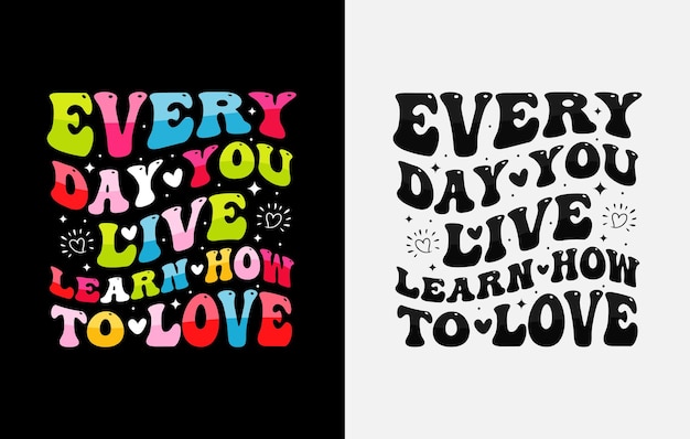 Valentines T Shirt Design Bundle, chemises de typographie de la Saint-Valentin, t-shirt à colorier de la Saint-Valentin