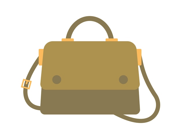 Valise de sac à la mode Lady Vector illustration