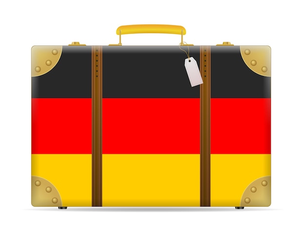 Valise De Voyage Drapeau Allemagne