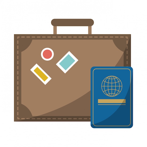 Valise De Voyage Et Passeport