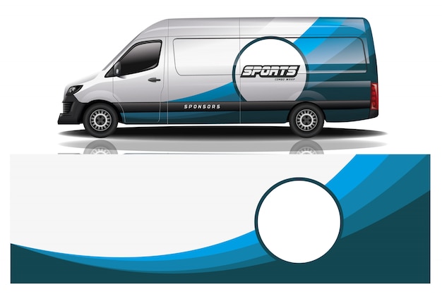 van wrap design pour entreprise