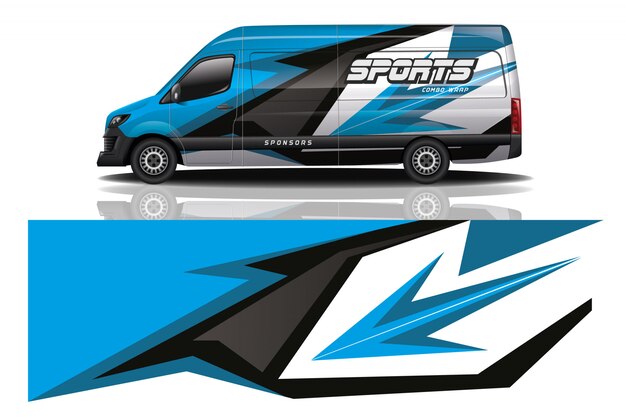 Van Wrap Design Pour Entreprise