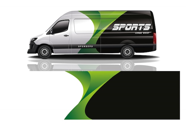 van wrap design pour entreprise