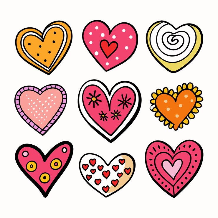 Vecteur le vecteur de l'amour