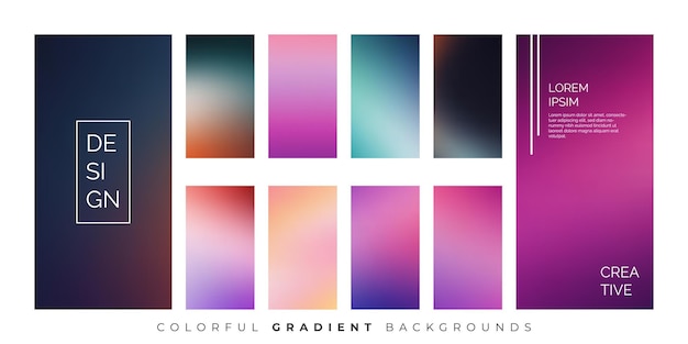 Vecteur d'applications modernes à gradient doux