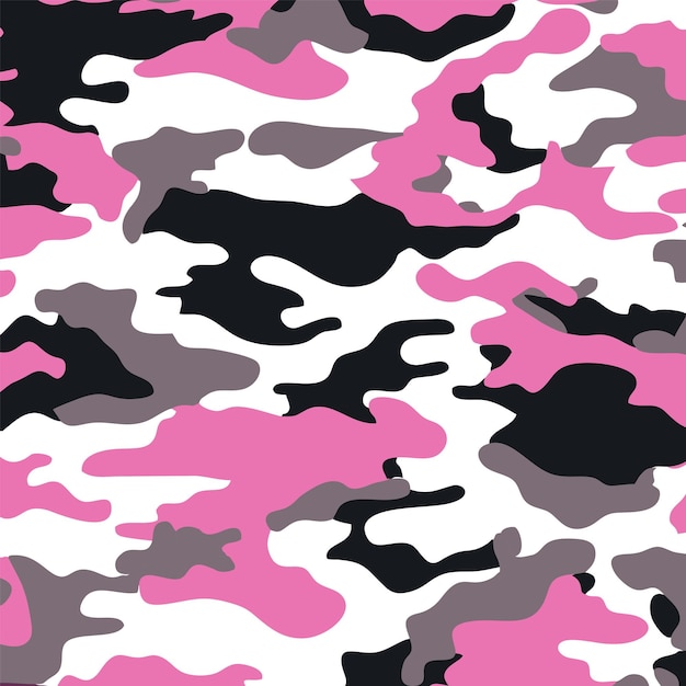 Vecteur vecteur armée et camouflage militaire motif de texture arrière-plan