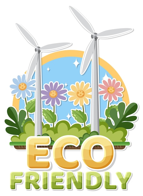 Vecteur De Bannière De Logo écologique