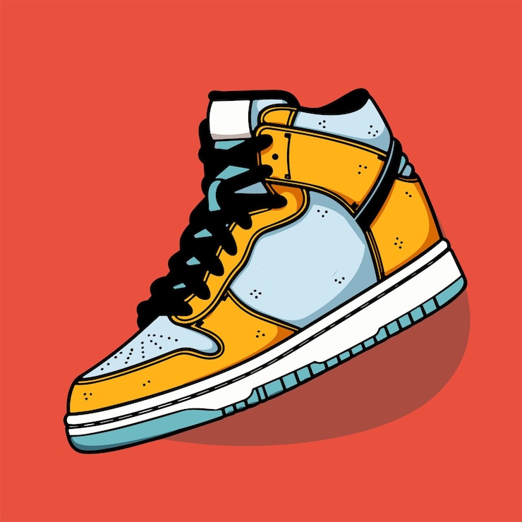 Vecteur vecteur de baskets