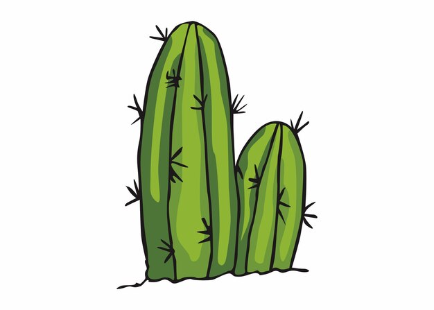 Vecteur de clipart de l'icône de cactus