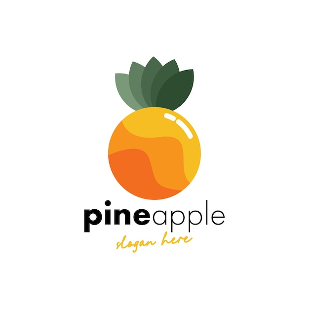 Vecteur De Concept De Conception De Logo D'ananas