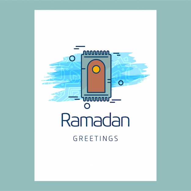 Vecteur De Conception Créative De Ramadan Kareem