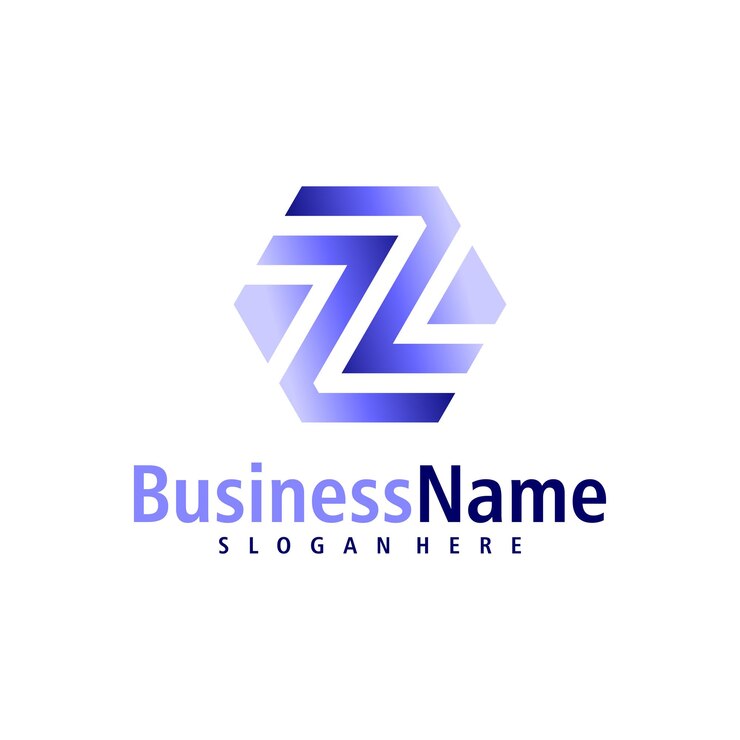 Le vecteur de conception du logo de la lettre Z est un modèle de concepts de logo Creative Initial Z.