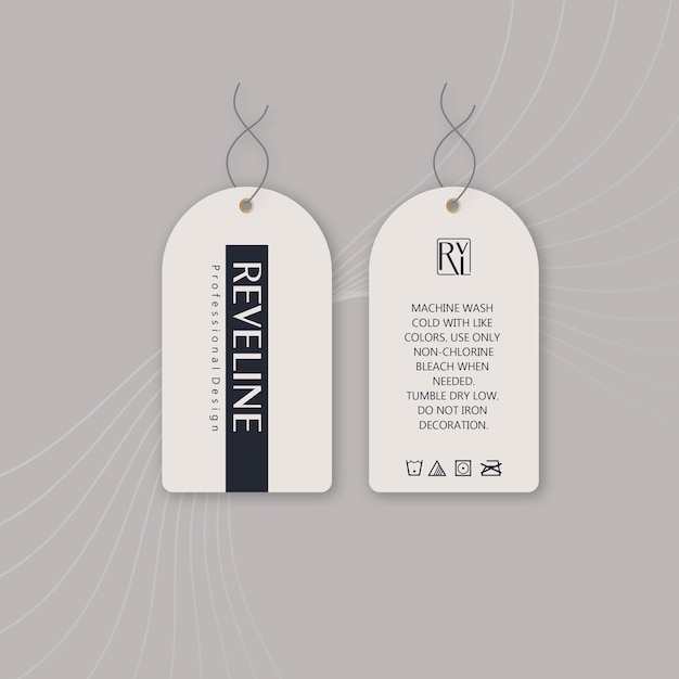 vecteur de conception de hangtag