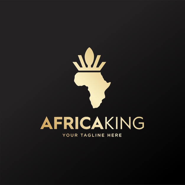 Vecteur vecteur de conception d'icône de logo d'afrique
