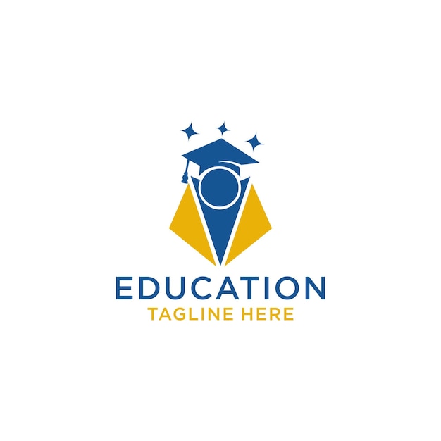 Vecteur De Conception D'icône De Logo D'éducation