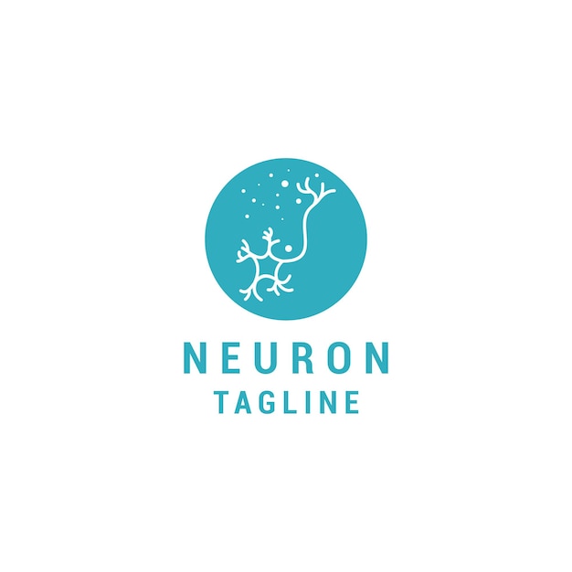 Vecteur De Conception D'icône De Logo De Neurone