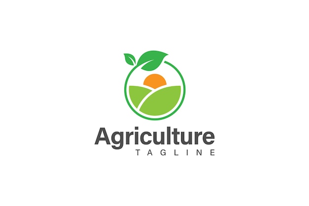 Vecteur De Conception De Logo Agricole