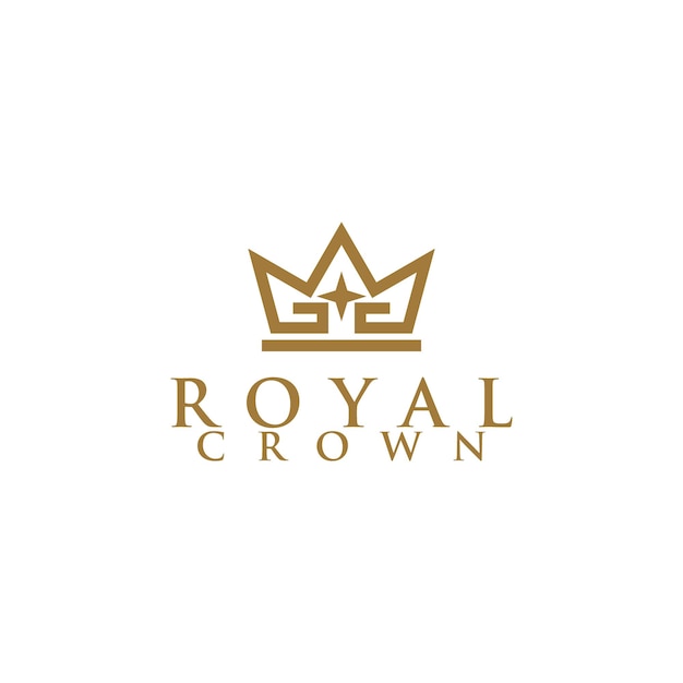 Vecteur De Conception De Logo De Couronne Royale