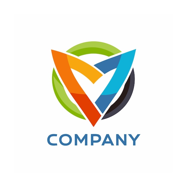 Vecteur de conception de logo créatif et élégant, abstrait et minimaliste pour toute entreprise de marque