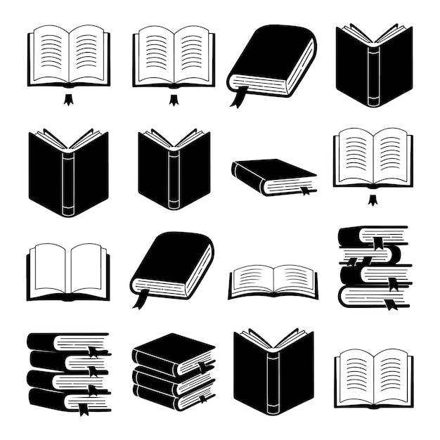 Vecteur de conception de logo et d'icône de l'éducation