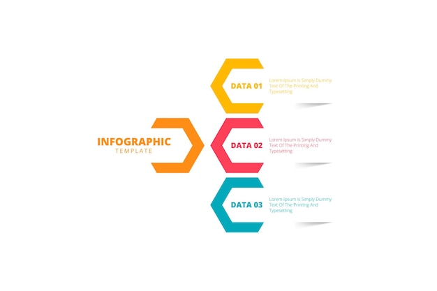 Vecteur De Conception De Modèle D'infographie