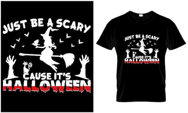 Vecteur de conception de t-shirt d'Halloween