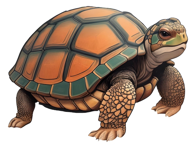 Vecteur le vecteur de conception de turtle clipart