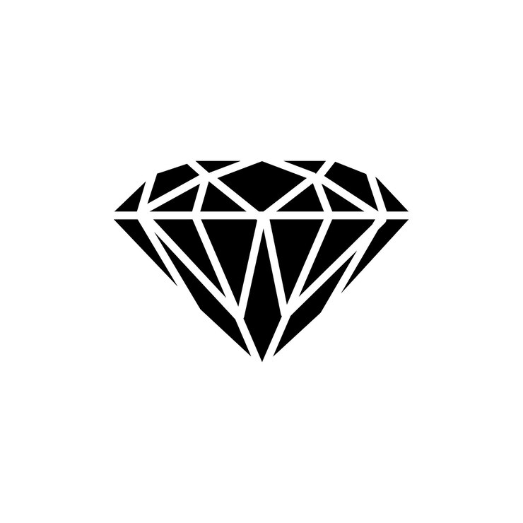Vecteur vecteur diamant