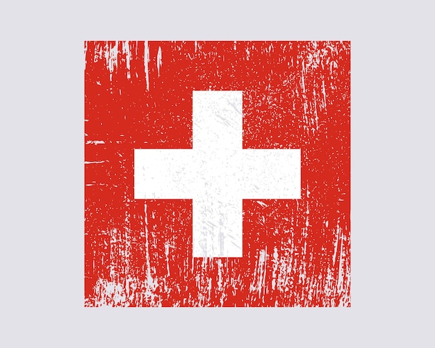 Vecteur Drapeau Suisse