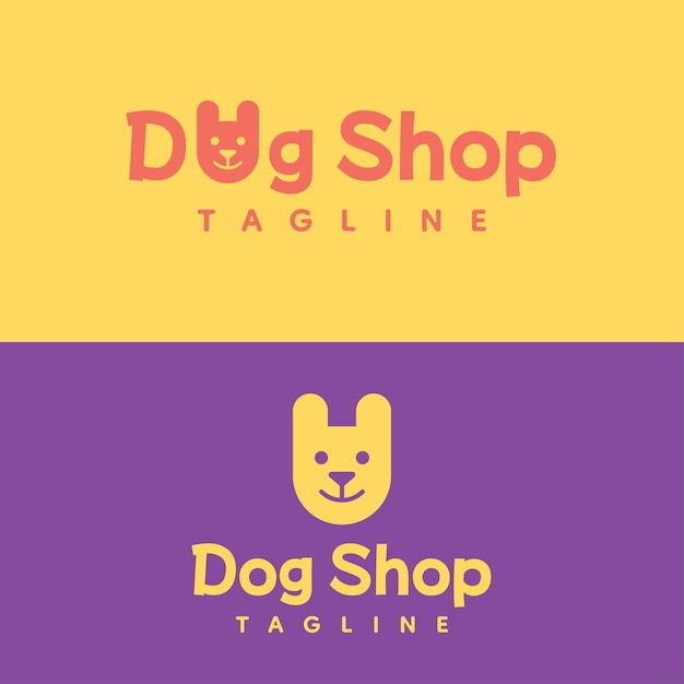 Vecteur Du Logo De La Boutique D'animaux De Compagnie