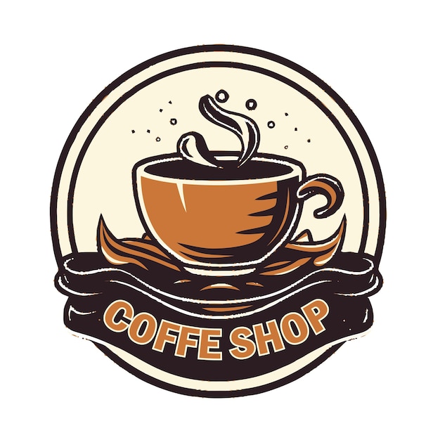 Vecteur Du Logo Du Café