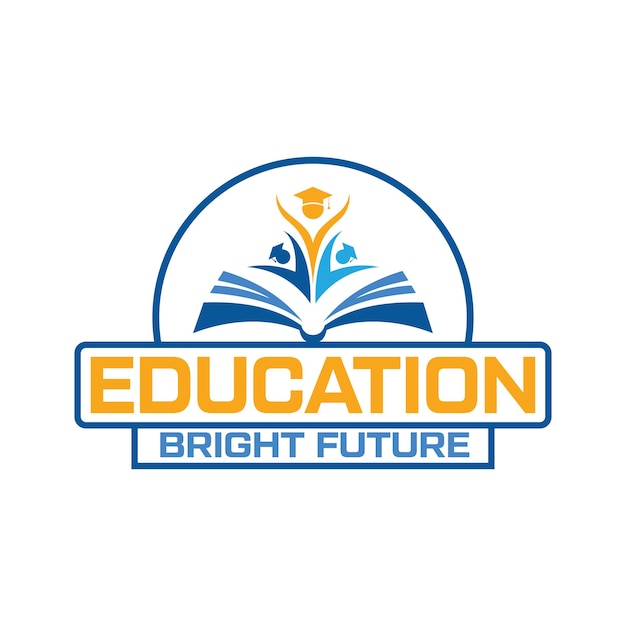 Le vecteur du logo de l'éducation