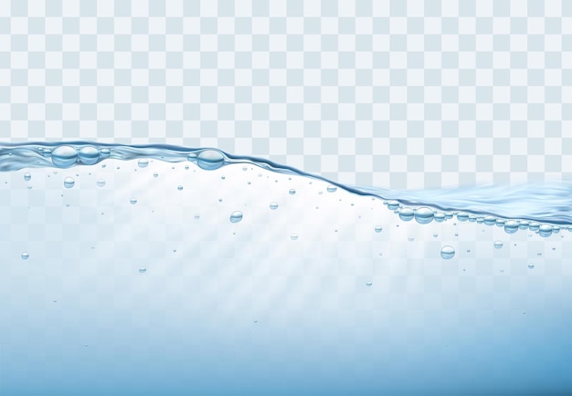 Vecteur d'éclaboussure d'eau pure 3D réaliste et détaillé