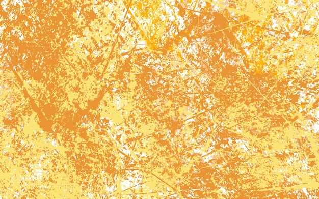 Vecteur de fond abstrait couleur orange texture grunge