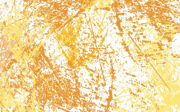 Vecteur de fond abstrait couleur orange texture grunge