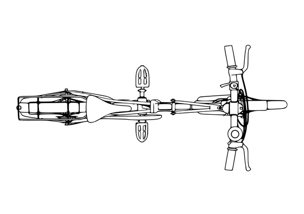 Vecteur vecteur de fond blanc croquis de char militaire