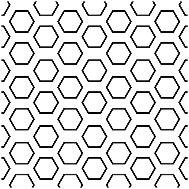 Vecteur vecteur de fond hexagonal